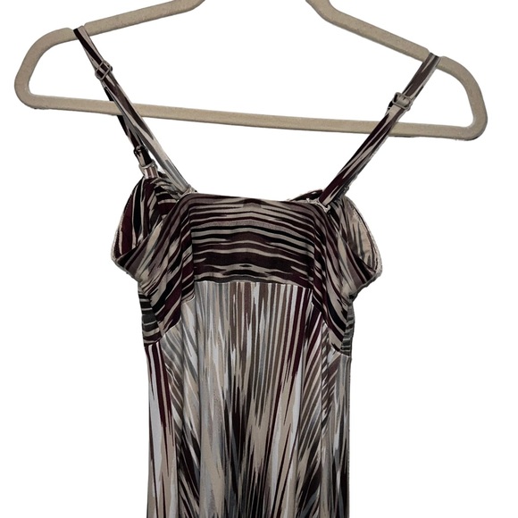 SOMA Boho Maxi Dress Size Extra Small Crochet Trim Removable Straps - Picture 5 of 13